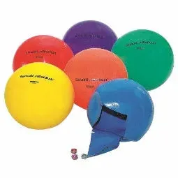 Gericare Sensorikbälle mit Glöckchen 6er Set 17 cm