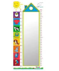 Gericare Messspiegel Tiere 50-150 cm für Kinder