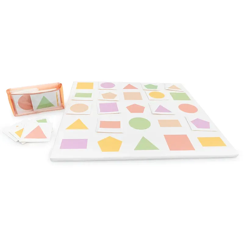 Gericare Geometrie-Lernteppich 130x130 sensorisch