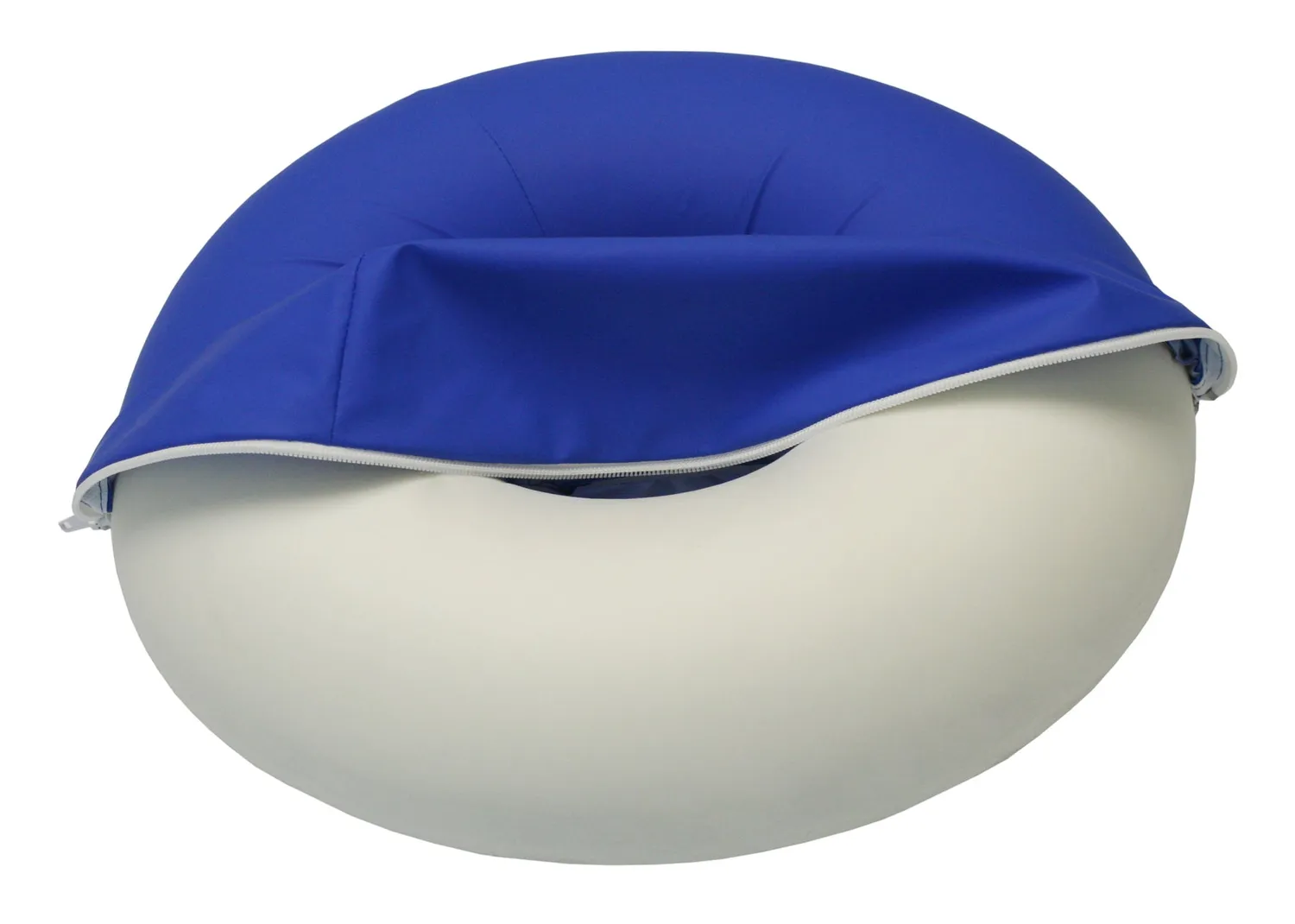 Gericare Anti-Dekubitus Sitzkissen rund 40 cm blau