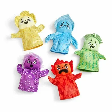 Gericare Emotionen Handpuppen 5-teilig Stoff ab 18 Monaten