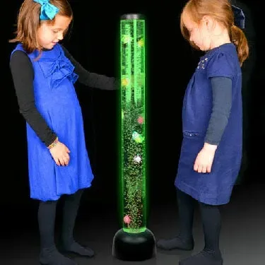 Gericare Sensorik Blubbersäule 120 cm LED mit Fernbedienung