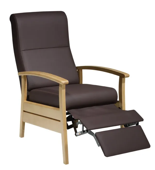 Gericare Relaxsessel Vinyl Buche verstellbar