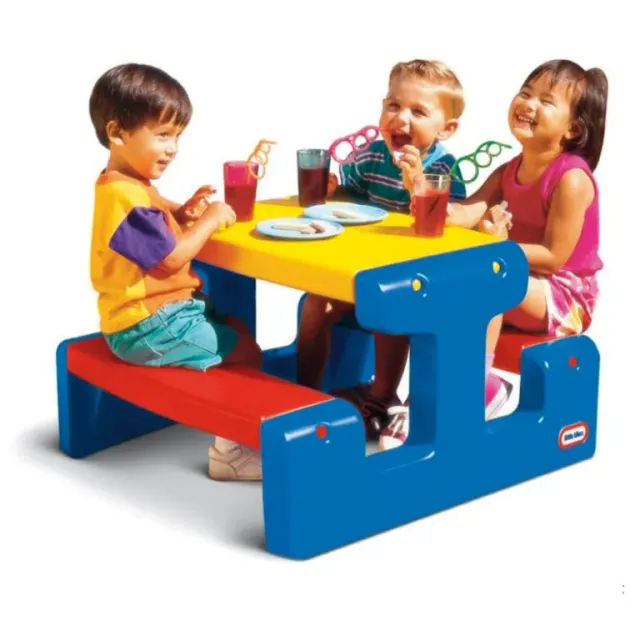 Gericare Junior Picknicktisch 4 Kinder 80x74x46 cm