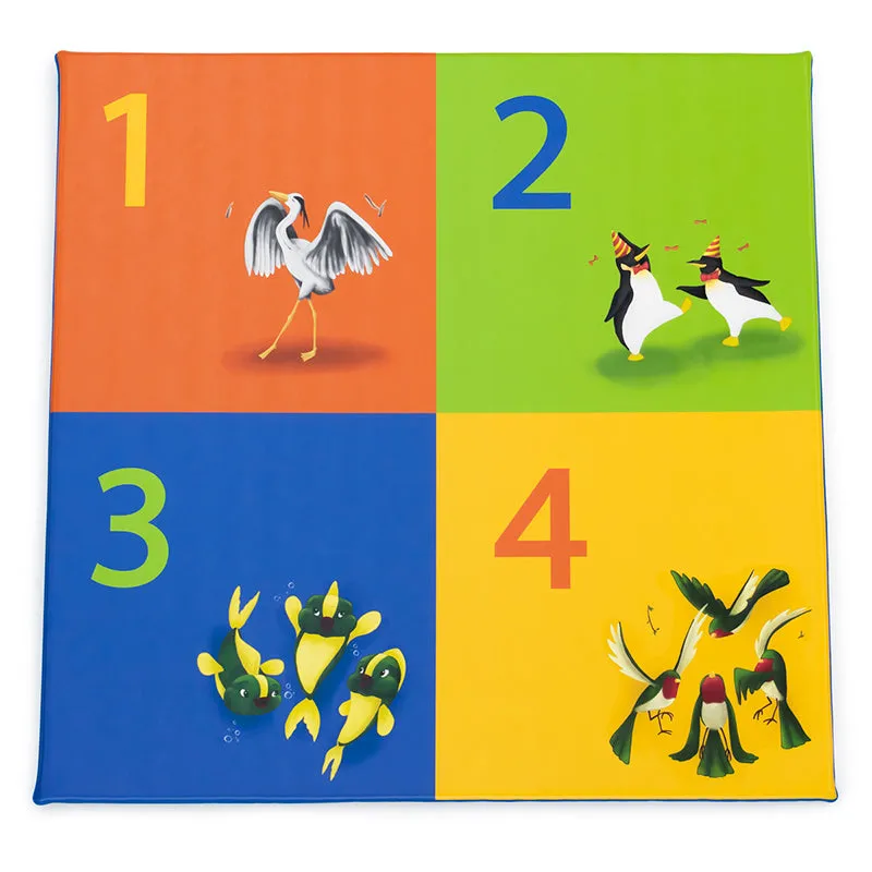 Gericare Spielmatte 130x130x3 cm rutschfest