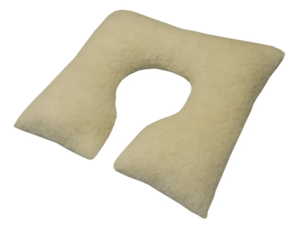 Gericare Hufeisen Sitzkissen Anti-Dekubitus Wolle 36 cm