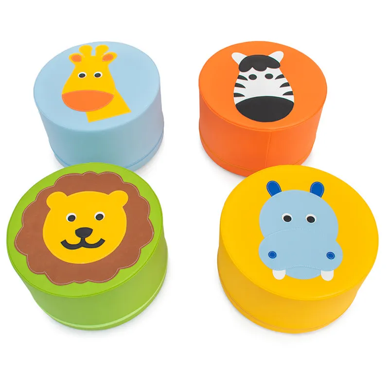 Gericare Kinderhocker 4er-Set 25 cm