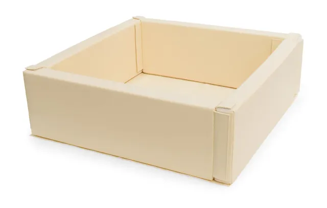 Gericare Piscina de bolas quadrada Ballbecken 250 Bälle PVC waschbar