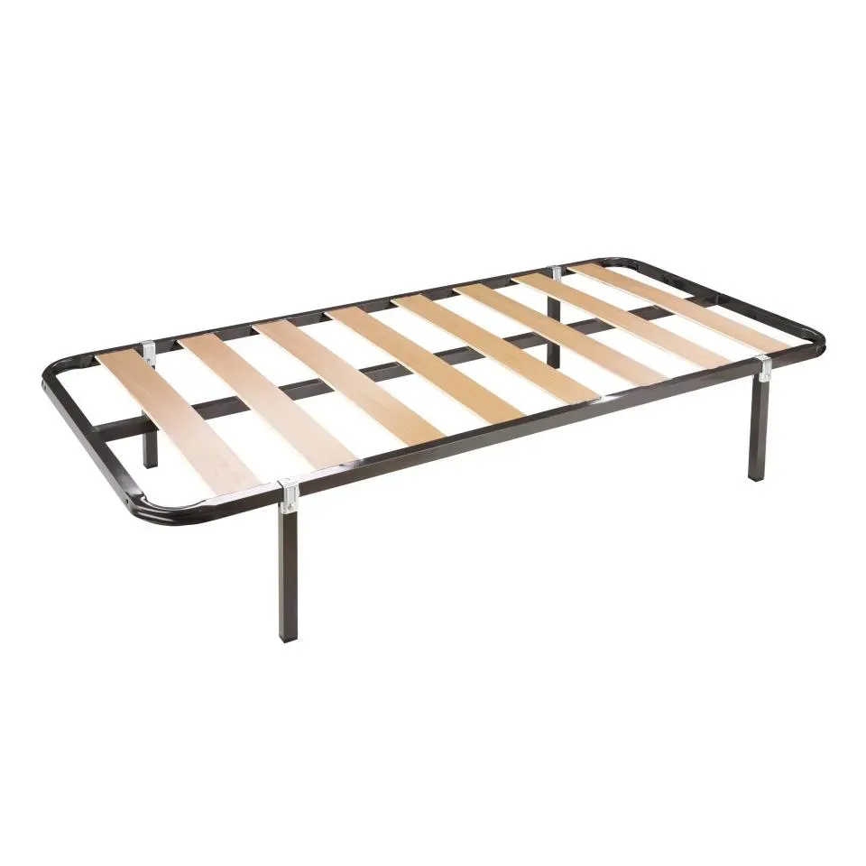 Gericare Lattenrost 190x90 cm Holzlatten Metall fest