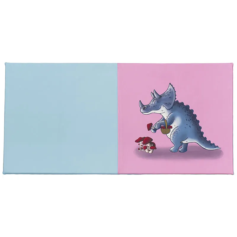 Gericare Dino Spielteppich 200x100x3 cm rutschfest
