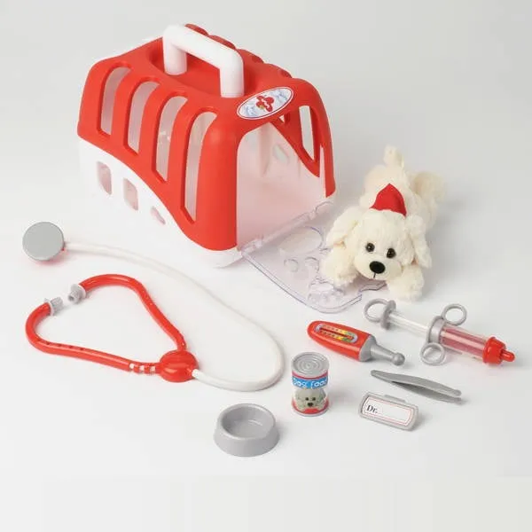 Gericare Tierarztkoffer Spielzeug ab 3 Jahren 24 cm
