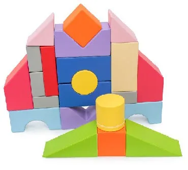 Gericare Architektur Groß Bausteine 22 Teile mit Tasche