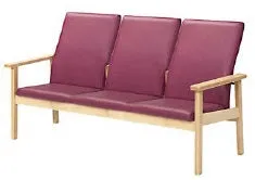 Gericare Pflegesessel Senioren Vinyl Massivholz