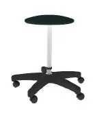 Gericare Drehhocker höhenverstellbar 49-69 cm Rollen