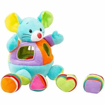 Gericare Rato Fädelmaus Spielzeug 19x23x22 mit Sound