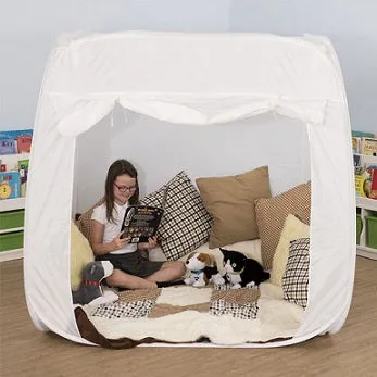 Gericare Pop-up Sensorikzelt 142 cm faltbar weiß