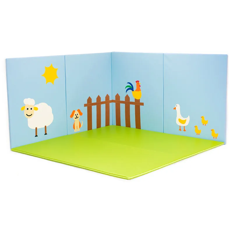 Gericare Spielecke Wandschutz Schaumstoff PVC