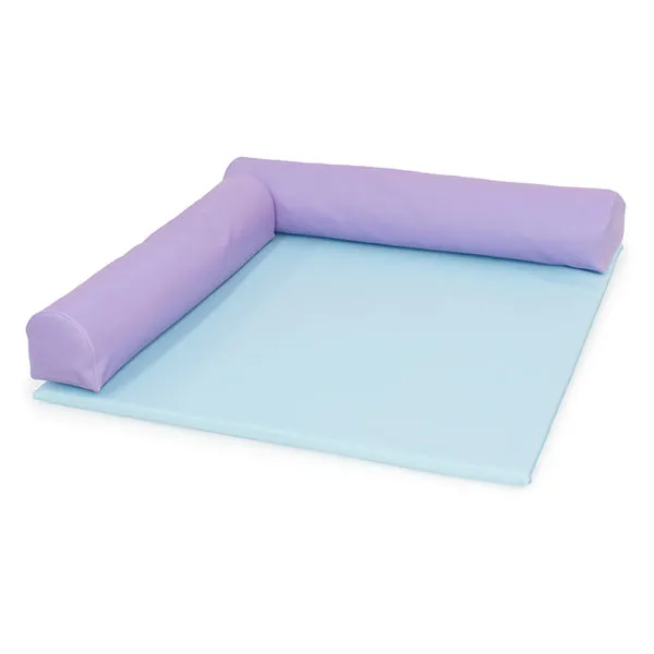 Gericare Quadratmatte mit Rollen Spielmatte 120x120 cm