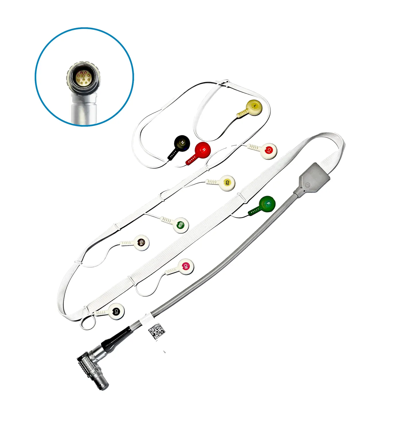 GETEMED SEER™ 12 CardioMem CM® 3000-12 BT Langzeit-EKG-Patientenkabel