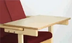 Gericare Holztisch für Sessel Buche verstellbar