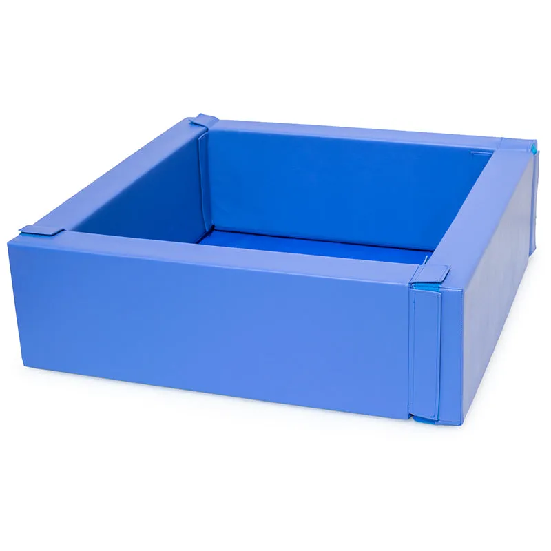 Gericare Piscina de bolas quadrada Ballbecken 250 Bälle PVC waschbar