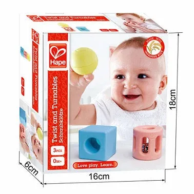 Gericare Chocalho geométrico Geometrische Babyrassel ab Geburt