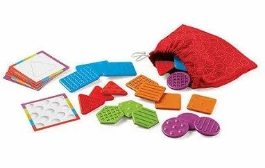 Gericare Tac-Tiles Tastspiel 20-teilig taktile Texturen