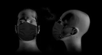 Gericare X90 Stoffmaske wiederverwendbar 10 Stück