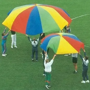 Gericare Schwungtuch Nylon Gruppenspiel bunt