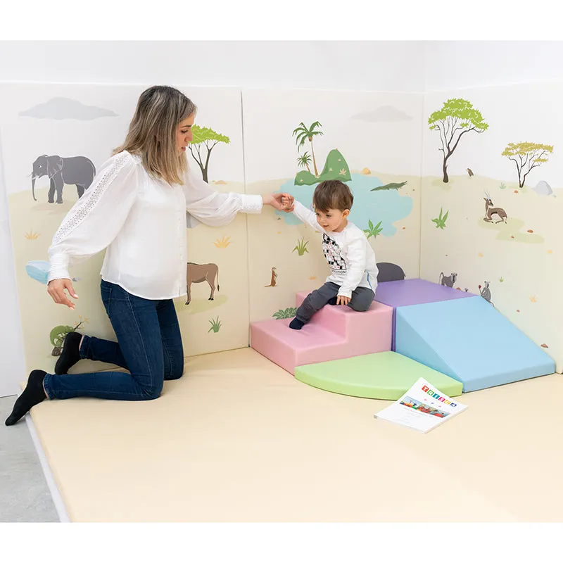 Gericare Bewegungsparcours Module klein 1-3 Jahre rutschfest