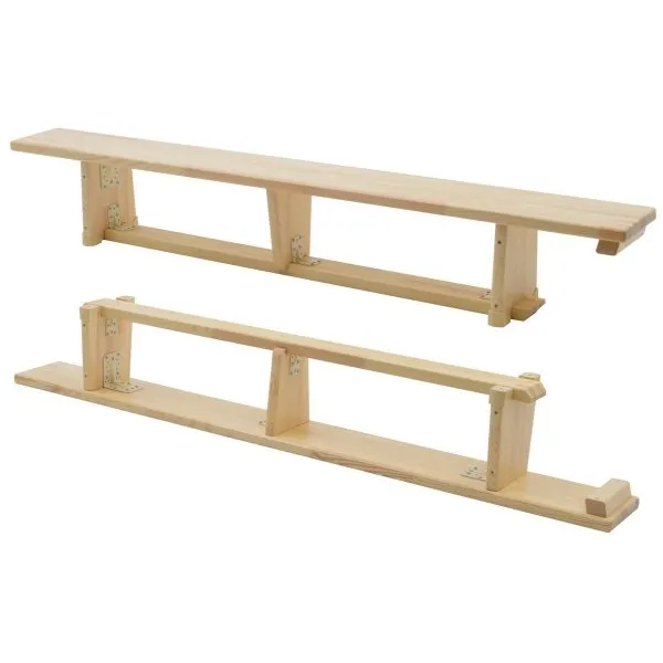 Gericare Banco Sueco Turnbank Buche 200-300 cm rutschfest
