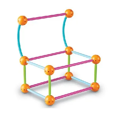 Gericare Geometrie Bauset 2D 3D ab 6 Jahren 114-tlg.