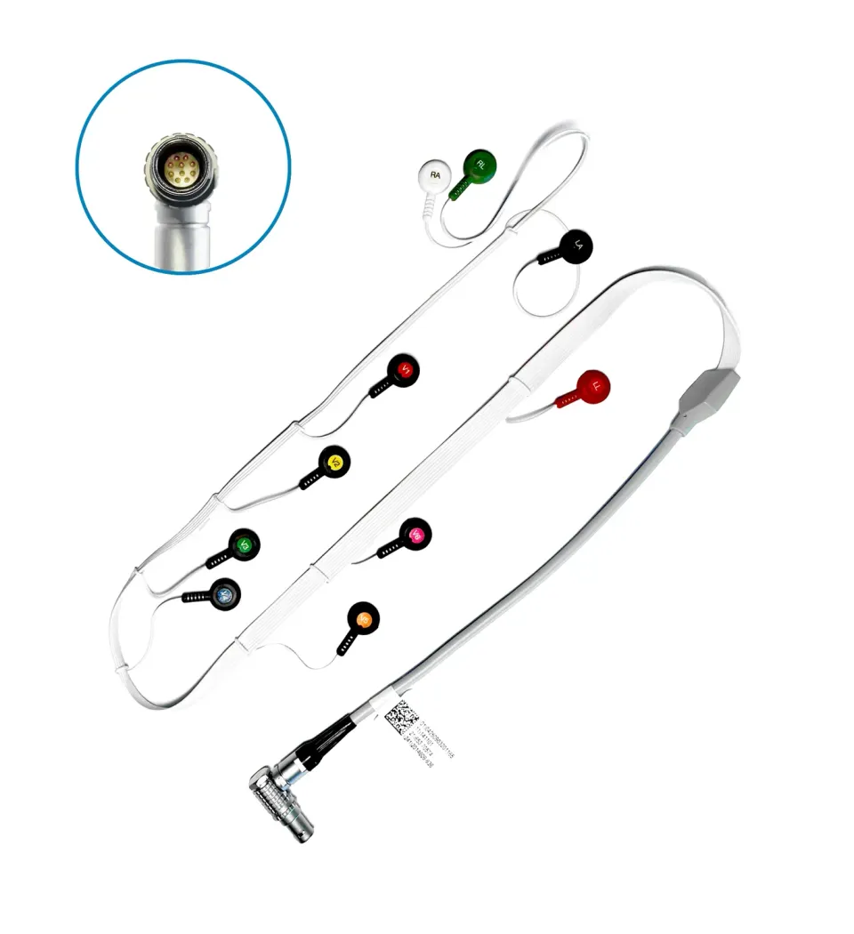 GETEMED SEER™ 12 CardioMem CM® 3000-12 BT Langzeit-EKG-Patientenkabel