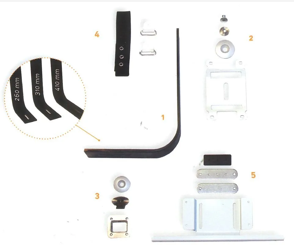 PROTEOR SIDO Kit Sitzorthese mit Carbonfaserblatt