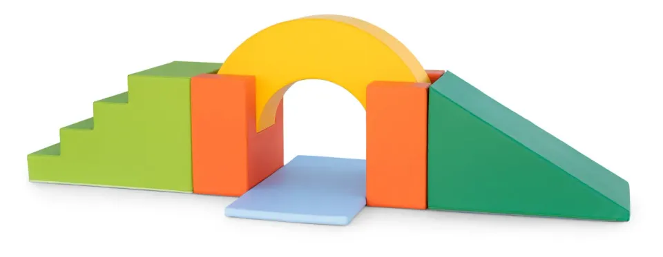 Gericare Großer Bewegungsparcours mit Brücke 310x120 cm