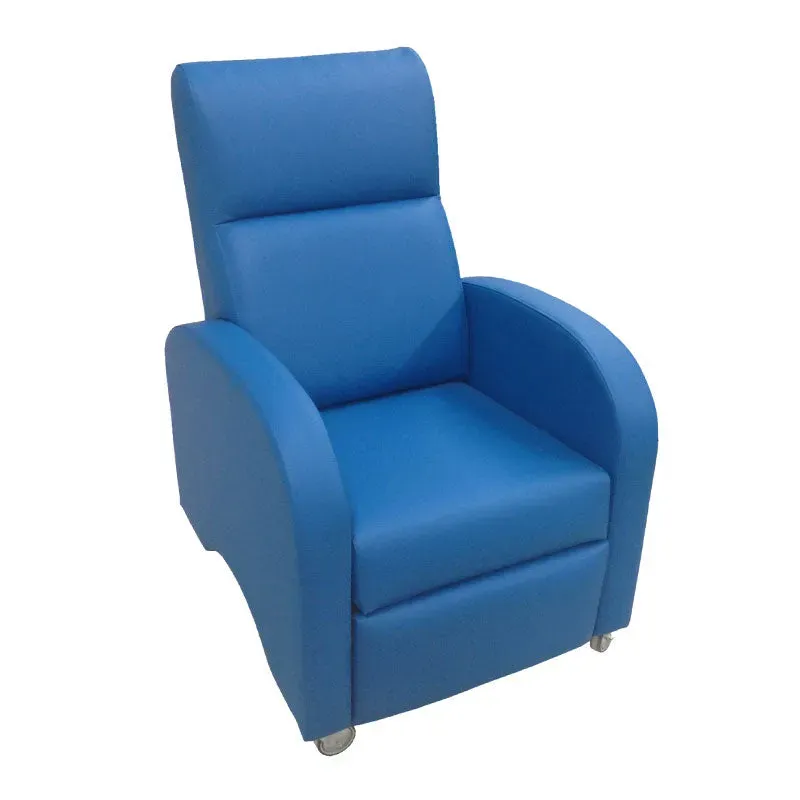 Gericare Relaxsessel ohne Ohren mit Rollen Vinyl kippbar