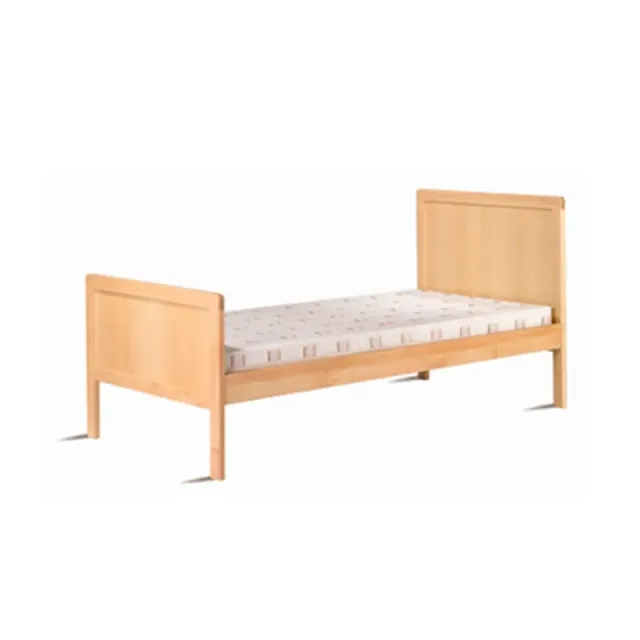 Gericare Holzbett Buche massiv 201x98 cm für Pflegeroste
