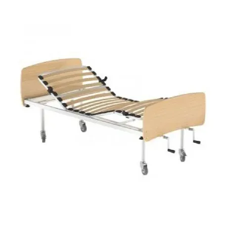 Gericare Pflegebett manuell Lattenrost 190x90 verstellbar