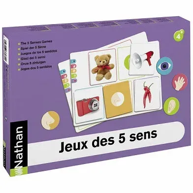 Gericare Spiel der 5 Sinne Lernspiel ab 4 Jahren