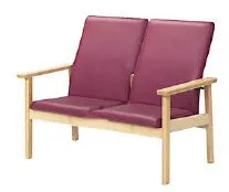 Gericare Pflegesessel Senioren Vinyl Massivholz