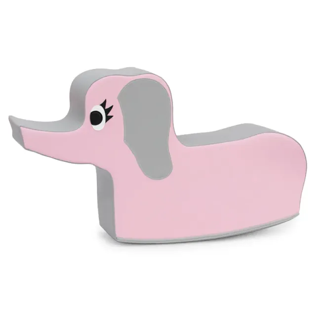 Gericare Elefante Schaukelelefant Schaumstoff 80 cm