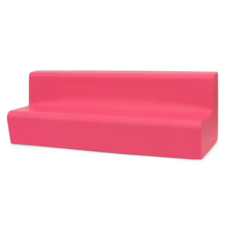 Gericare Dreifachsofa Vorschulserie Kindersofa 25 cm Sitzhöhe