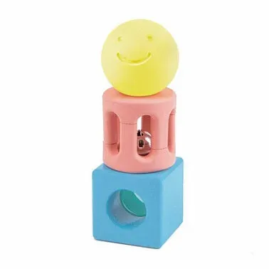 Gericare Chocalho geométrico Geometrische Babyrassel ab Geburt