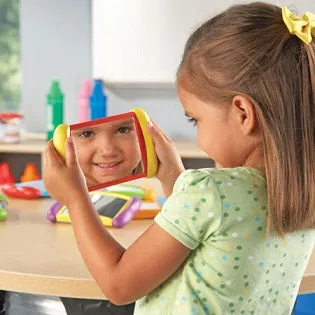Gericare Lernspiegel Doppelspiegel für Kinder 6 Stück unzerbrechlich