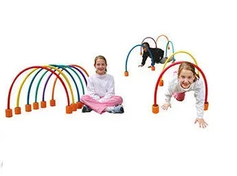 Gericare Schaumstoff-Bögen Sport-Set 6-teilig höhenverstellbar