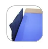 Gericare Basic Bettgitterschutz 146x42 cm Blau