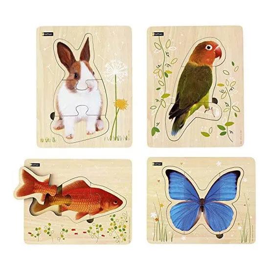 Gericare Puzzle Lernspiel Kinder 3 bis 6 Jahre