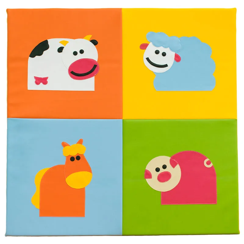Gericare Spielmatte 130x130x3 cm rutschfest
