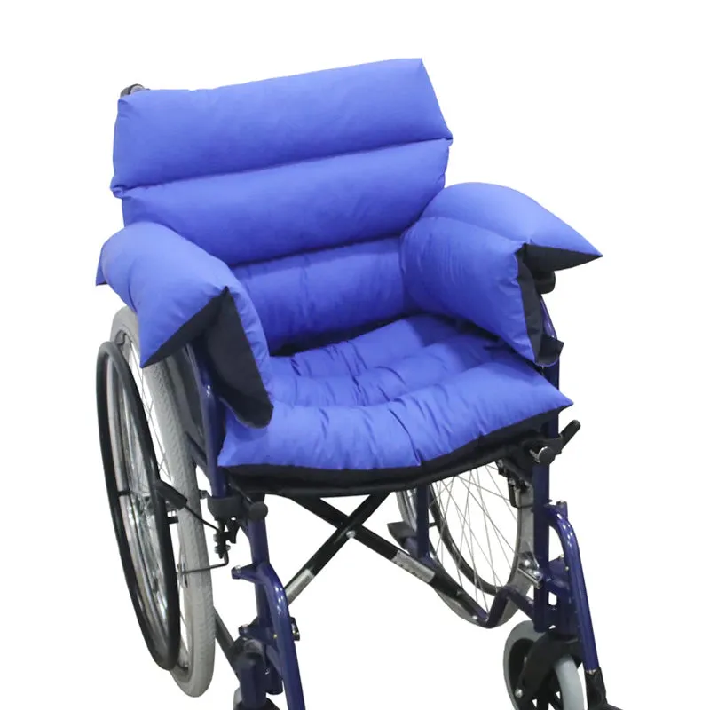 Gericare Duo Anti-Dekubitus Rollstuhlkissen 42x45x7 cm blau