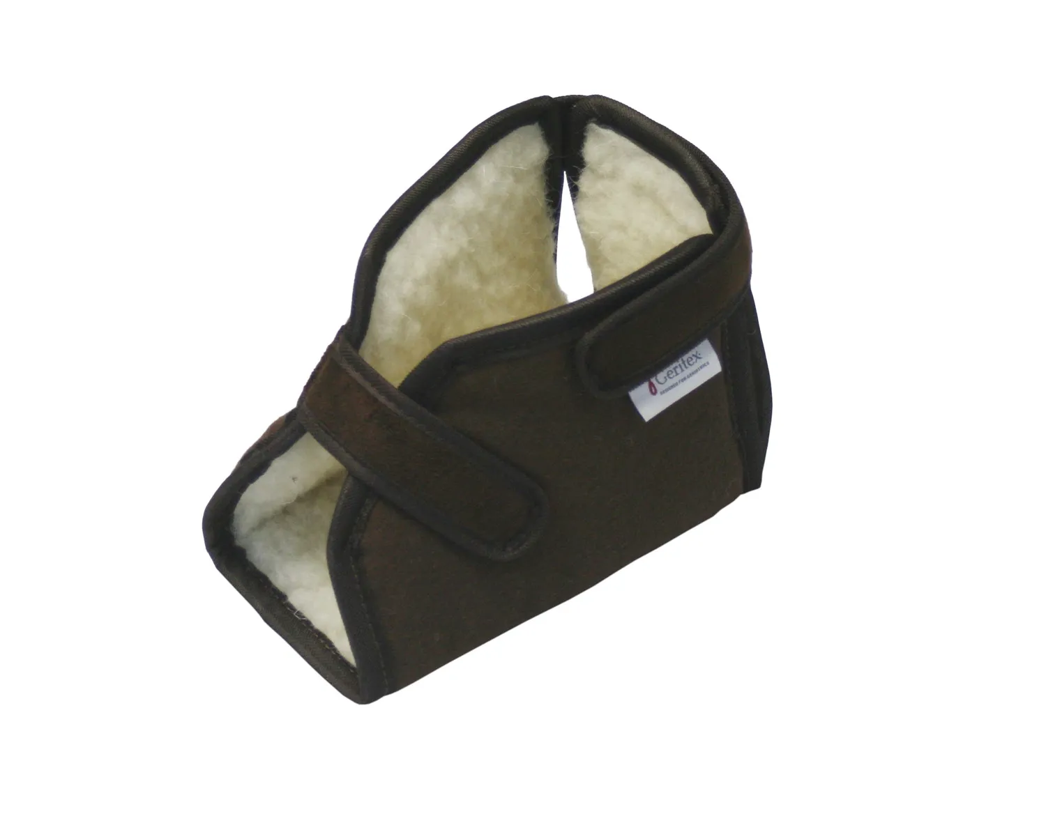 Gericare Fersenschoner Naturwolle Paar 18x12x12 cm